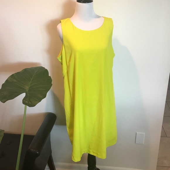 Cupio Dresses & Skirts - Cupio Lemonfreeze Sleeveless Sheath Dress NWT